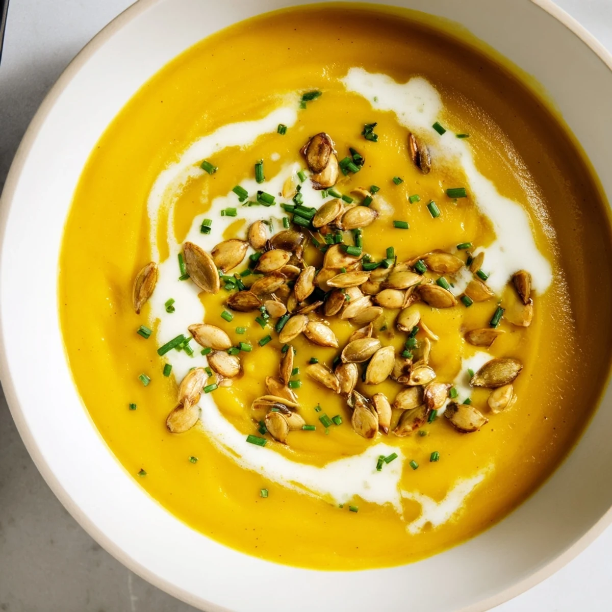 Winter Squash Apple Soup