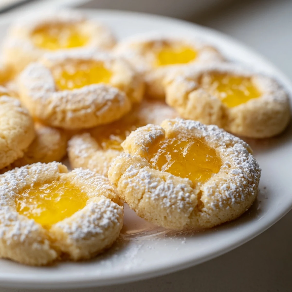 Lemon Curd Cookies
