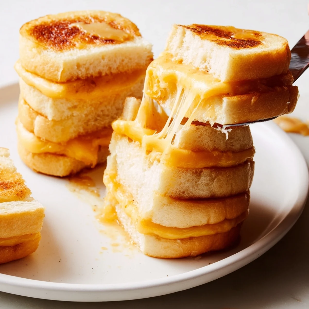 Buttery, slightly sweet Mini Grilled Cheese Hawaiian Rolls Recipe, gooey centers, crowd-pleasing