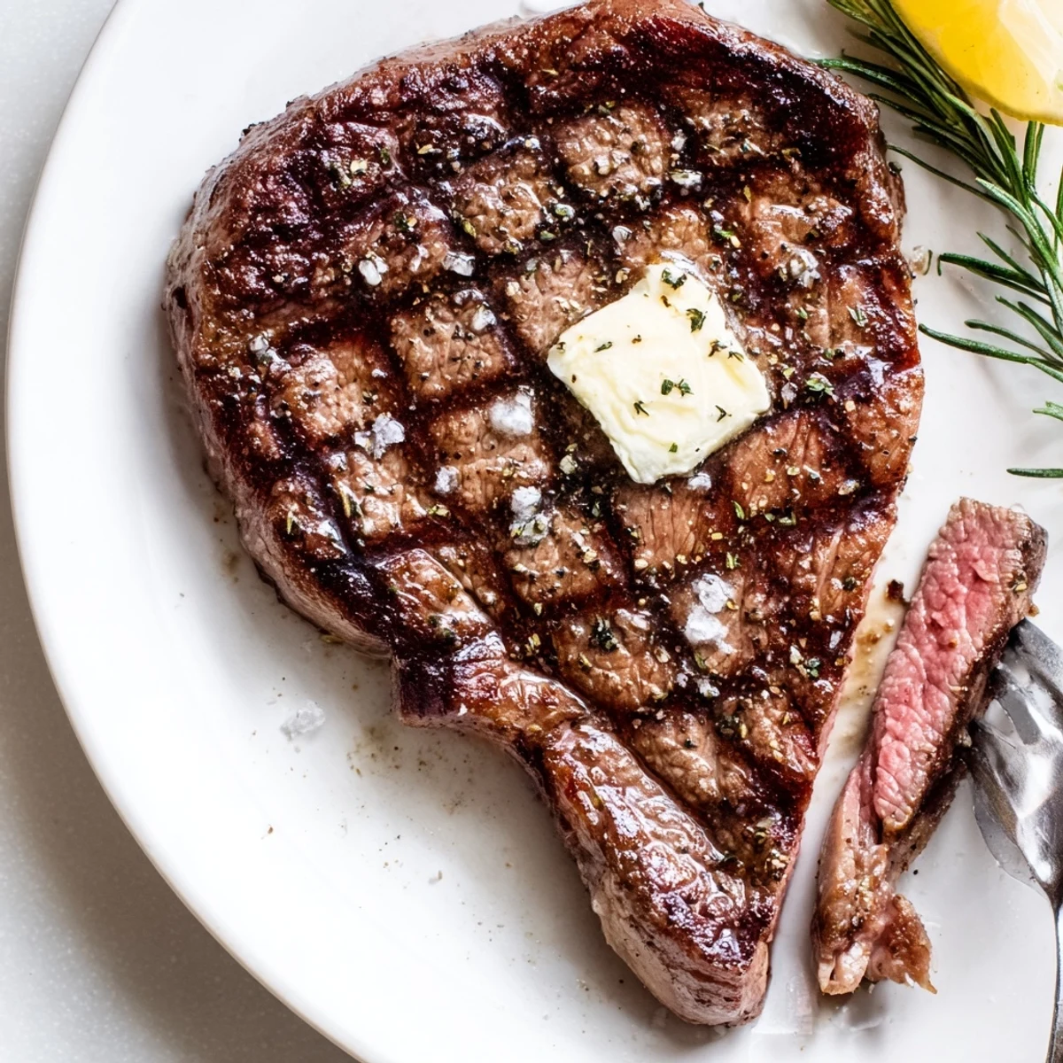 How To Grill Steak Recipe: sizzling, charred crust and juicy pink center