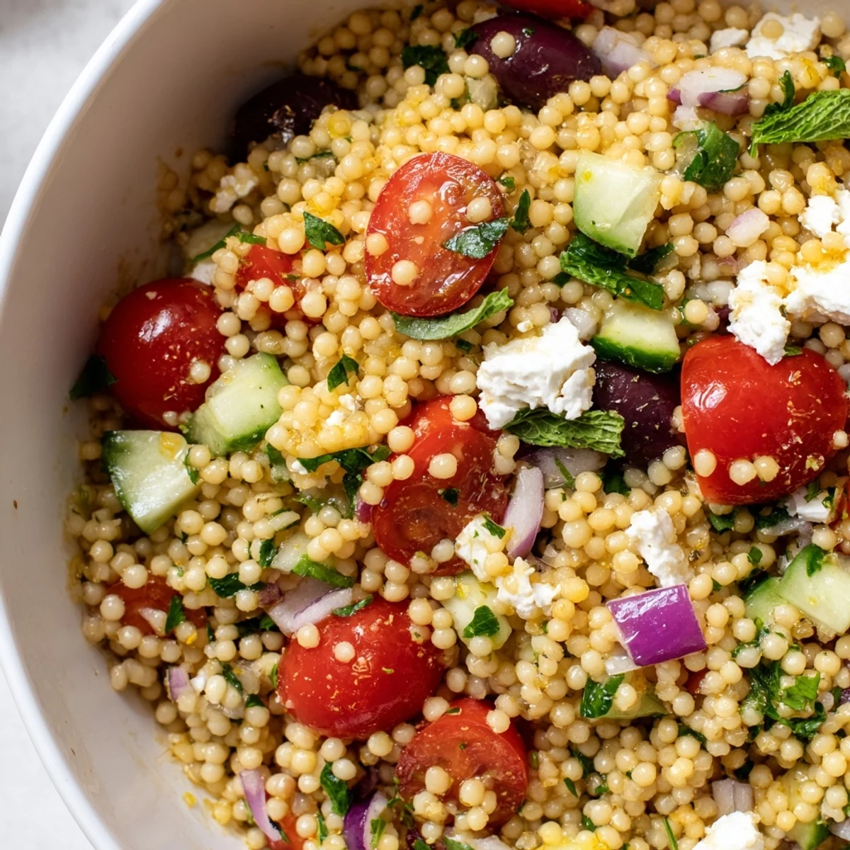 Mediterranean Couscous Salad