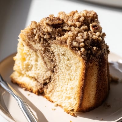 Cinnamon Pecan Crunch Cake