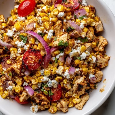 High Protein Chicken Street Corn
